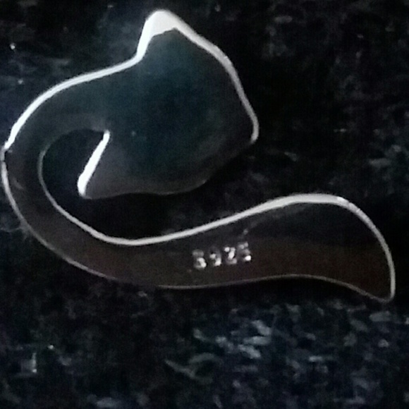 925 Boho Fox necklace-White gold plated St… - Picture 3 of 7